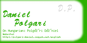 daniel polgari business card